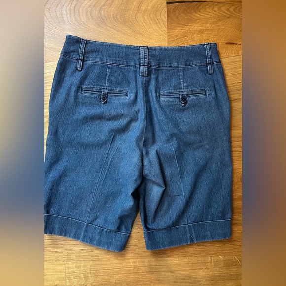 Sandro Blue Women's Bermuda Shorts Sz 4P - Picture 3 of 5